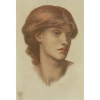 Dante Gabriel Rossetti - Study of Alexa Wilding.webp
