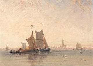 David Cox - Antwerp Morning.webp
