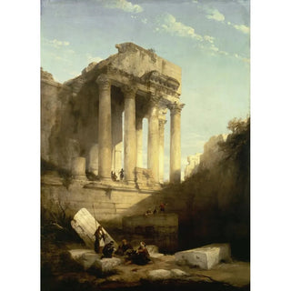 David Roberts - BaalbecRuins of the Temple of Bacchus.webp