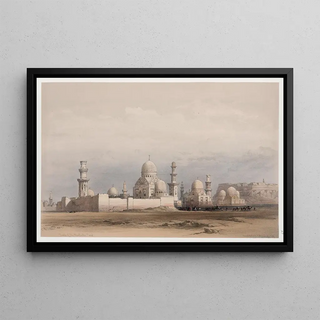 David Roberts - Tombs of the Memlooks Mamelukes Cairo.webp