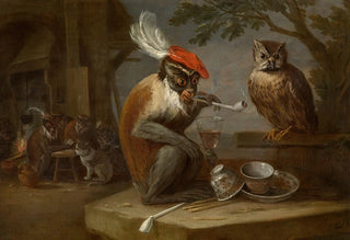 David Teniers The Younger - Singerie.webp