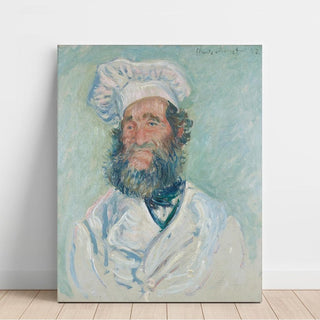 Der Koch Le Chef Père Paul - Claude Monet | Reproduction Tableau Décoration murale affiche copie