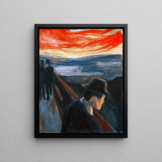 Désespoir - Edvard Munch | Reproduction Tableau Décoration murale affiche copie