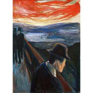 Désespoir - Edvard Munch | Reproduction Tableau Décoration murale affiche copie