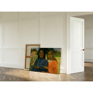 Deux femmes - Paul Gauguin | Reproduction Tableau Décoration murale affiche copie