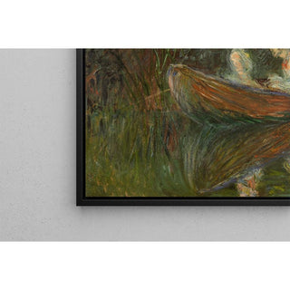 Deux femmes en barque - Claude Monet | Reproduction Tableau Décoration murale affiche copie