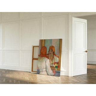 Devant le Miroir à l'Île-d'Yeu - Henri Lebasque | Reproduction Tableau Décoration murale affiche copie