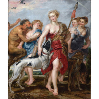 Diane et ses nymphes partant à la chasse - Peter Paul Rubens | Reproduction Tableau Décoration murale affiche copie