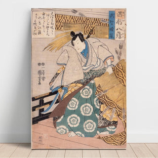 Éclaircie après la tempête pour Takechi - Utagawa Kuniyoshi | Reproduction Tableau Décoration murale affiche copie