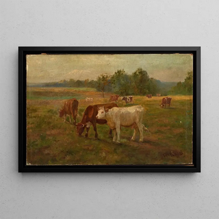 Edward Mitchell Bannister - Cows.webp