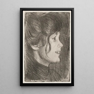 Eero Jrnefelt - Portrait Of A Young Woman.webp