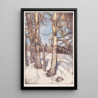 Eero Jrnefelt - Trees in Winter.webp