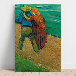Églogue en Provence - Un Couple d'Amoureux - Vincent van Gogh | Reproduction Tableau Décoration murale affiche copie