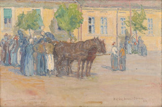 Elemr HalszHradil - At the Market.webp