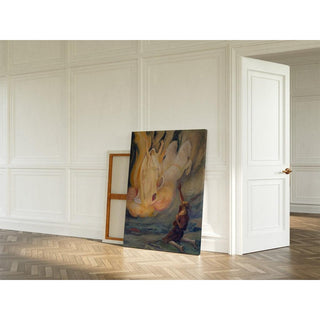 Elie monte dans un char de feu - James Tissot | Reproduction Tableau Décoration murale affiche copie