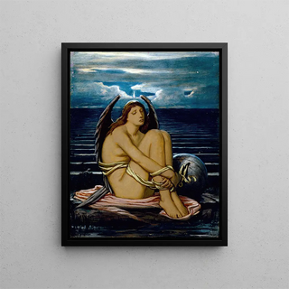 Elihu Vedder - Soul in Bondage.webp