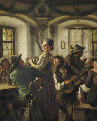Emil Rau - Inside a Bavarian Tavern.webp