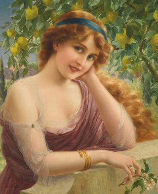 Emile Vernon - Fille Au Citronnier.webp