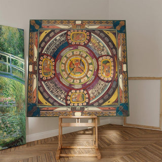 En cinq variations, ma modeste personne, le voyageur en Afrique, Saint Adolf II - Adolf Wölfli | Reproduction Tableau Décoration murale affiche copie