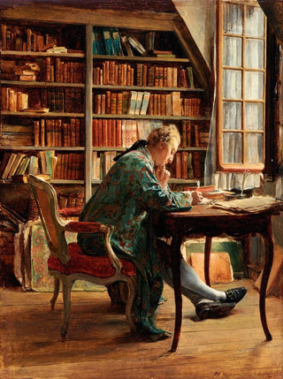 Ernest Meissonier - The Bibliophile.webp
