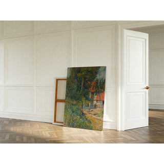 Étable près de Dieppe II - Paul Gauguin | Reproduction Tableau Décoration murale affiche copie