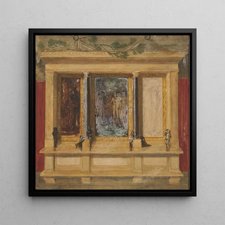 Étude de composition pour le triptyque de Troie - Sir Edward Coley Burne-Jones