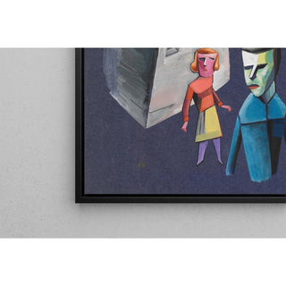 Étude de figures II - Karl Wiener | Reproduction Tableau Décoration murale affiche copie