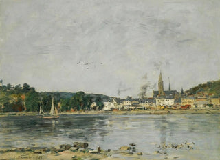 Eugne Boudin - CaudebecEnCaux Le Quai De La Seine.webp