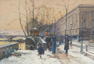 Eugne GalienLaloue - Les bords de la Seine prs de Chtelet.webp