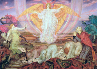 Evelyn De Morgan - Death of the Dragon.webp