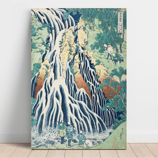 Falls of Kirifuri at Mt. Kurokami, Shimotsuke Province - Katsushika Hokusai | Reproduction Tableau Décoration murale affiche copie