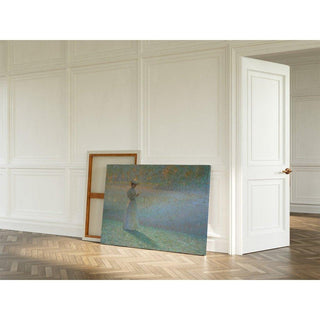 Femme Lisant dans un Paysage - Henri Le Sidaner | Reproduction Tableau Décoration murale affiche copie