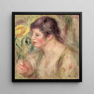 PierreAuguste Renoir - Femme la rose.webp