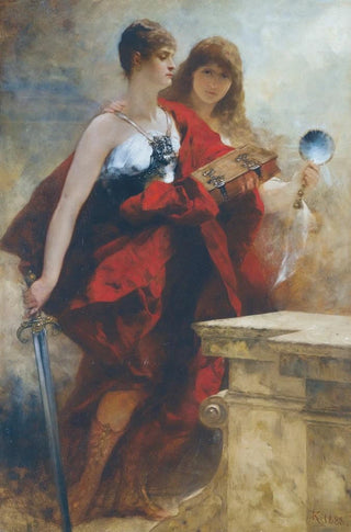 Ferdinand Keller - Study For The Apotheosis Of Emperor Wilhelm I.webp