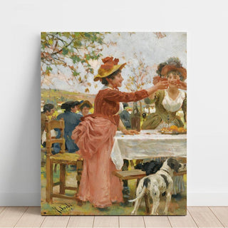 Festivités à la campagne - Raffaello Sorbi | Reproduction Tableau Décoration murale affiche copie