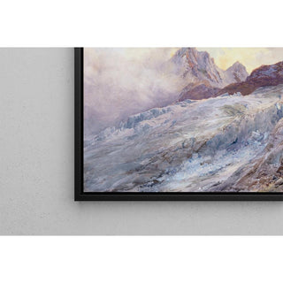 Finsteraarhorn - Edward Theodore Compton | Reproduction Tableau Décoration murale affiche copie