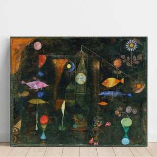 Fish Magic - Paul Klee | Reproduction Tableau Décoration murale affiche copie