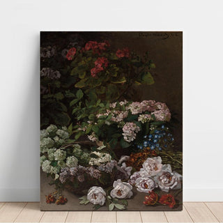 Fleurs de printemps - Claude Monet | Reproduction Tableau Décoration murale affiche copie