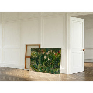 Fleurs rouges et blanches orientées au sud-est - Max Liebermann | Reproduction Tableau Décoration murale affiche copie