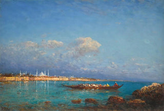 Flix Ziem - Constantinople From The Sea Of Marmara.webp