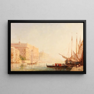 Flix Ziem - Venice a Canal Scene.webp