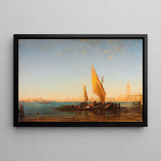 Flix Ziem - Venice a Scene with Boats.webp