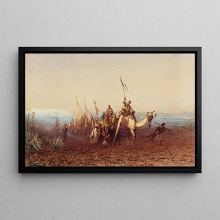 Flix Ziem - Vers Le Caire la Caravane.webp