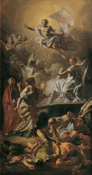 Francesco Solimena - Auferstehung Christi.webp