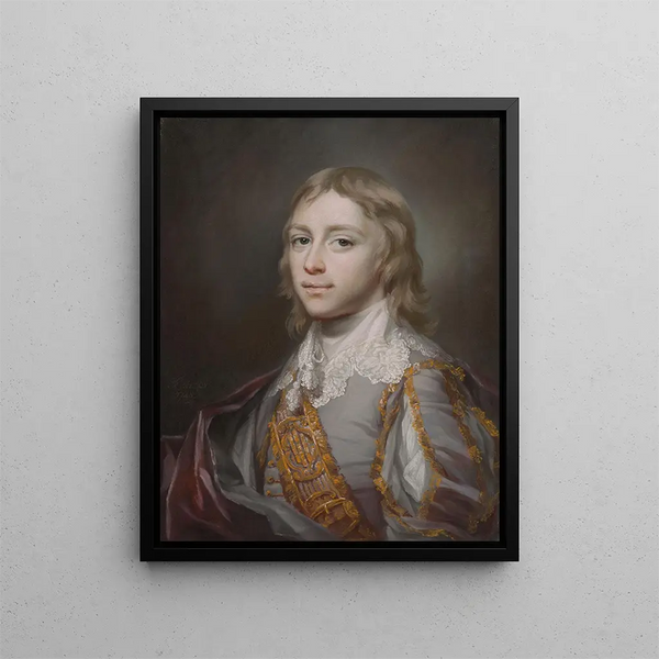 l'Honorable Lieutenant-colonel Edmund Craggs Nugent - Francis Cotes — ingelijst kunstwerk aan de muur