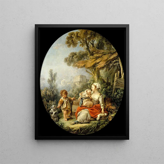 Franois Boucher - LHeureuse Mre.webp