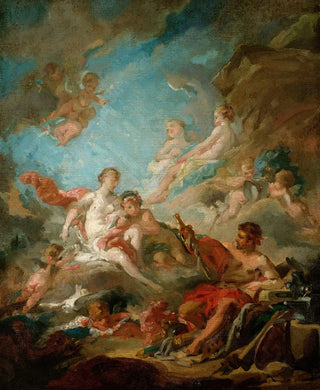 Franois Boucher - Venus in The Workshop Of vulcan.webp
