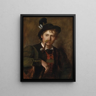 Franz von Defregger - Portrait eines jungen Tirolers.webp