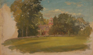 Frederic Edwin Church - House in Hudson New York.webp