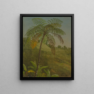 Frederic Edwin Church - Palm Tree Jamaica.webp